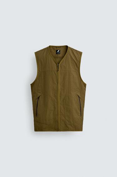Zaras SPORTVÄST LIMITED EDITION - Khaki