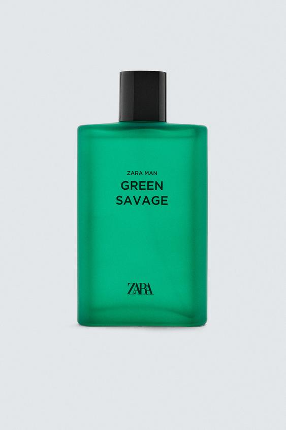 zara zara man green savage