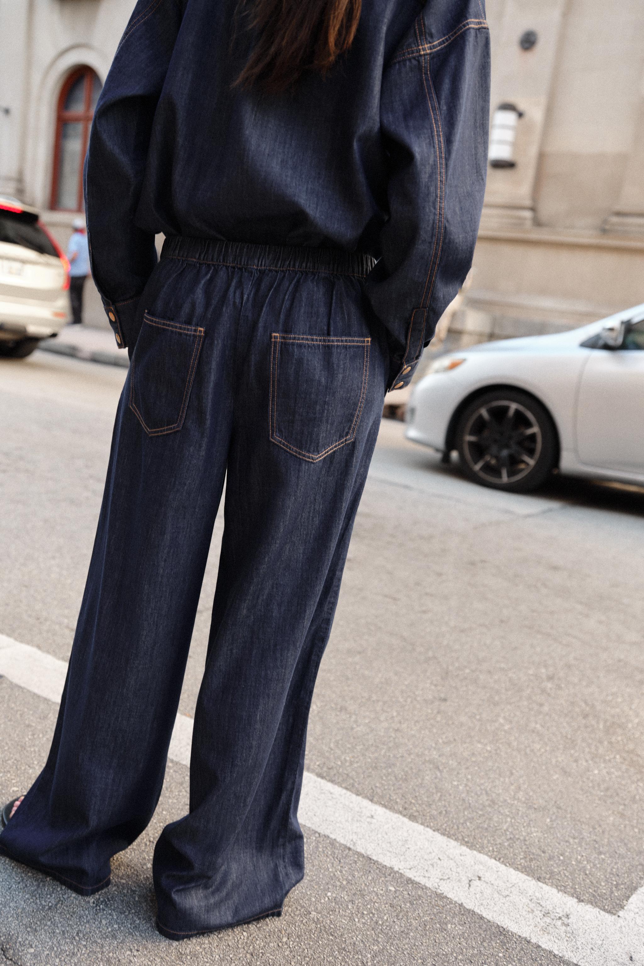 Z1975 HIGH RISE JOGGER WIDE LEG JEANS