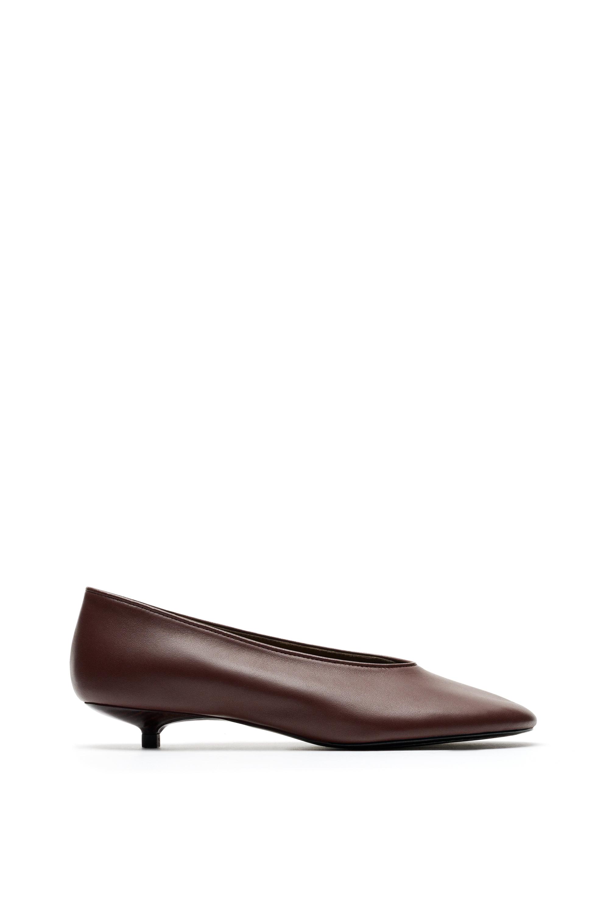 Low heel leather ballet flat - LIMITED EDITION