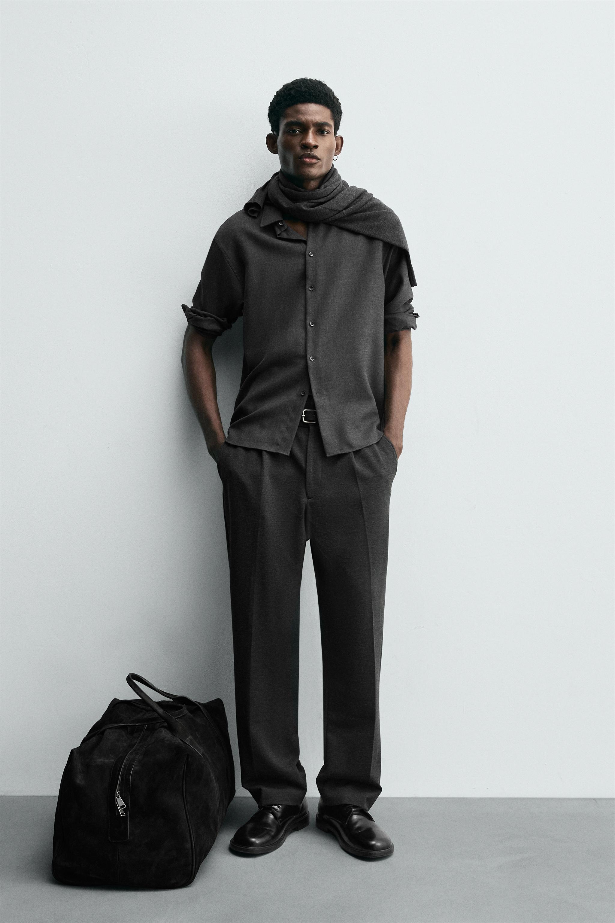 FLOWY STRAIGHT FIT PANTS