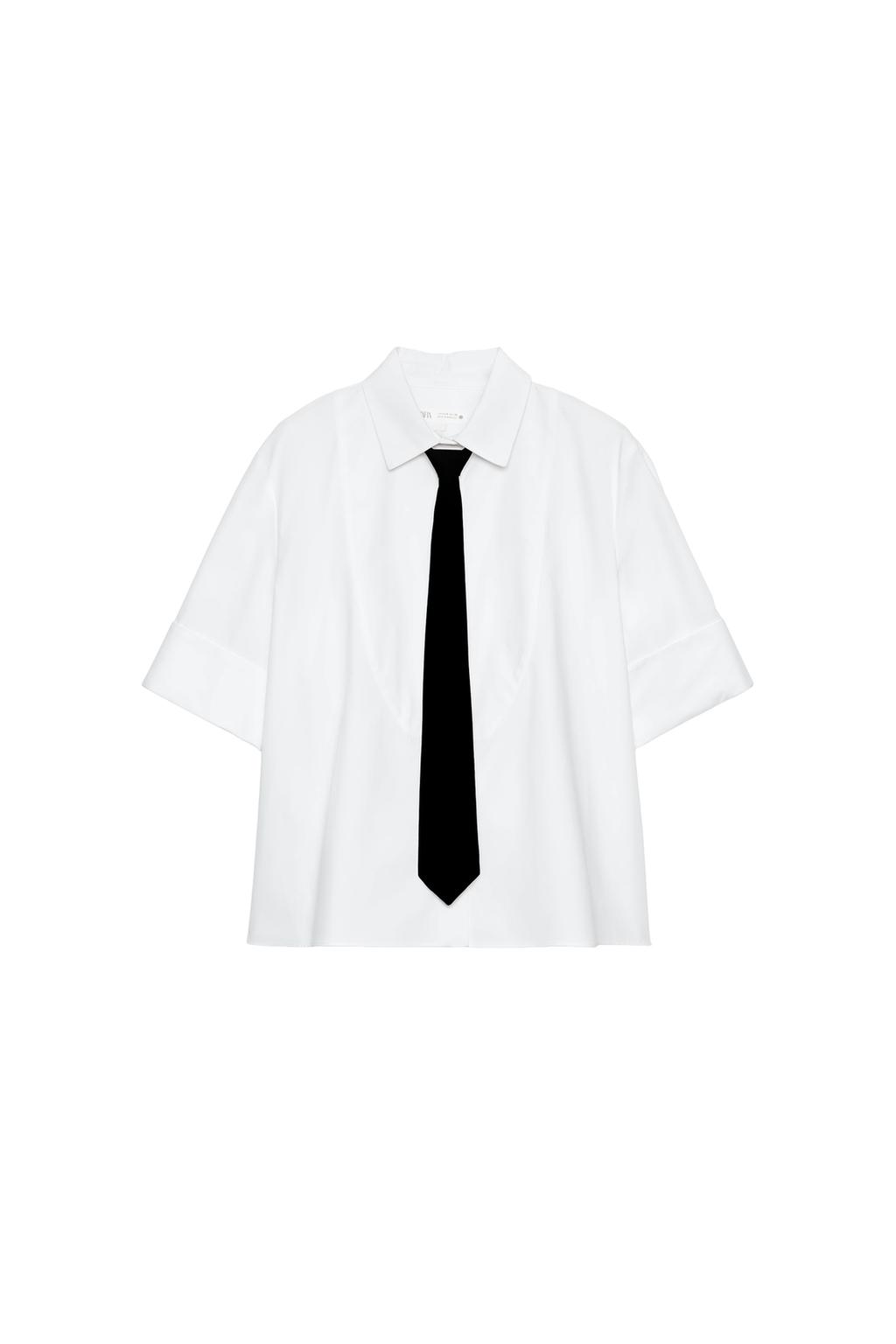 ZW COLLECTION TIE BIB SHIRT - image 3
