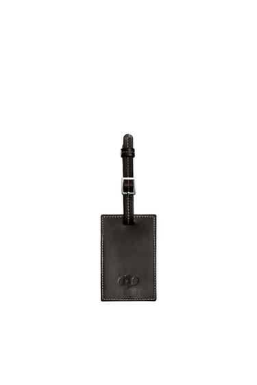 PORTE-CLÉS EN CUIR - Marron de Zara