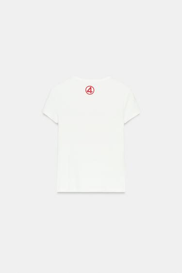 T-SHIRT MR. FANTASTIC MARVEL© - Blanc cassé de Zara - Image 4