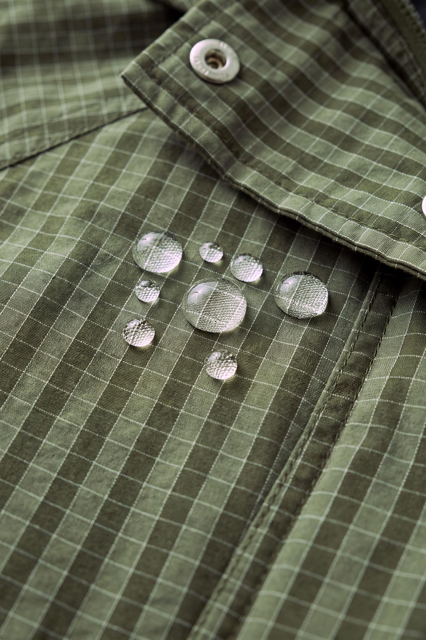 Детская куртка Zara Technical Water-Repellent Softshell, цвет: Зелёный — фото 9