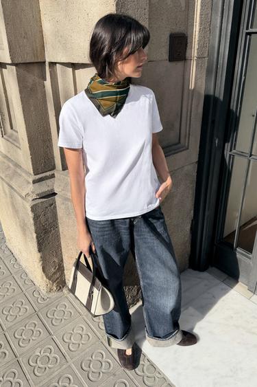 BOLSO CITY COMBINADO - Beixe claro de Zara