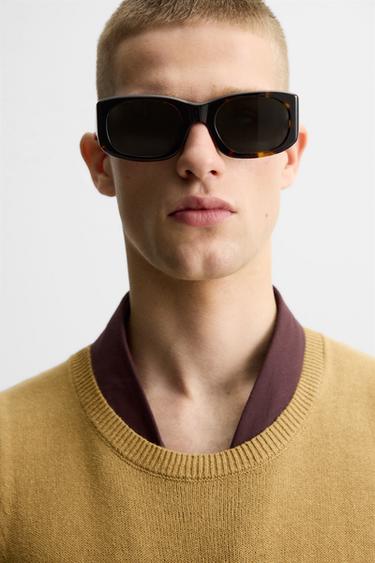 PULL SANS MANCHES EN MAILLE - Jaune de Zara - Image 5