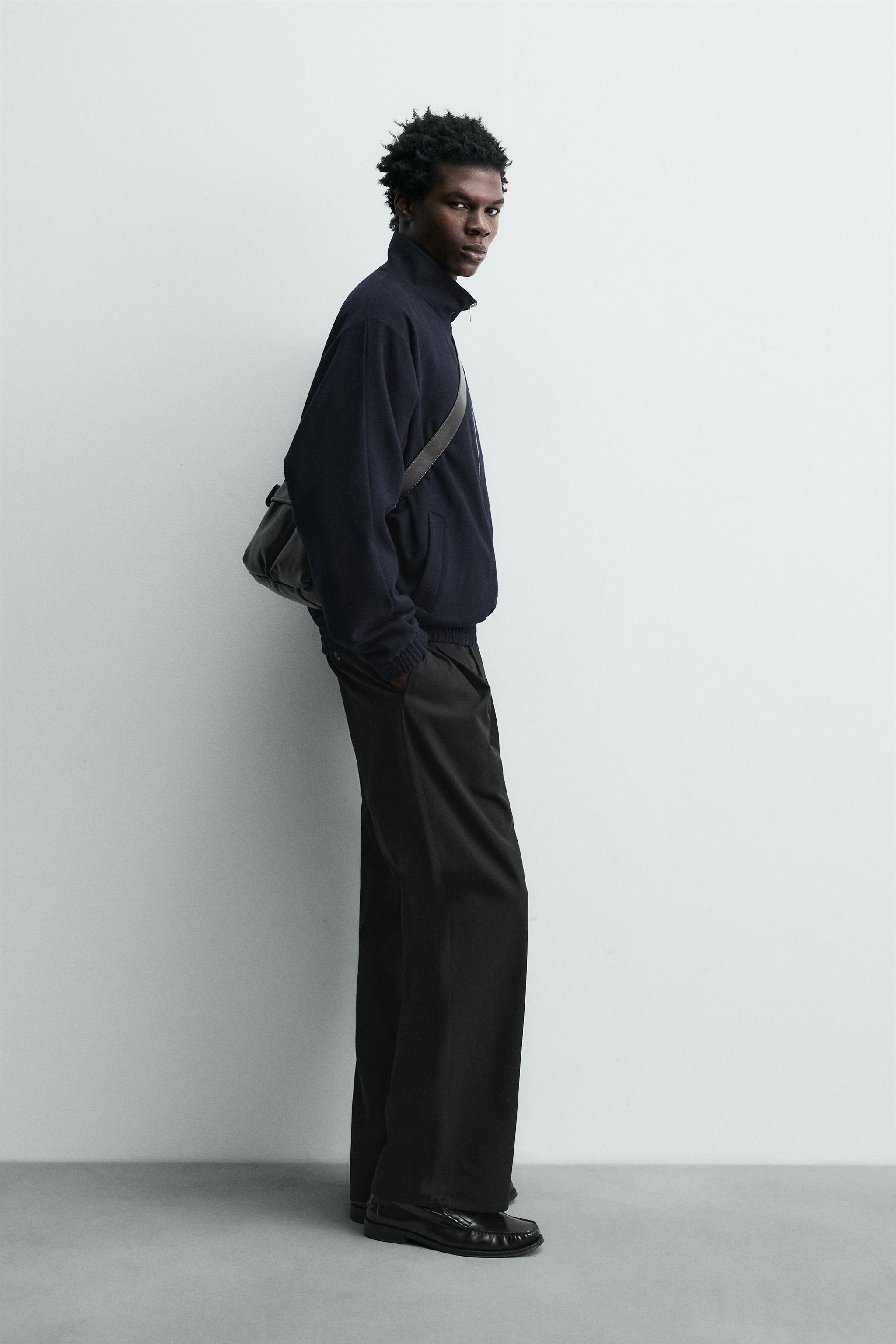 REVERSIBLE WOOL - CASHMERE BOMBER JACKET