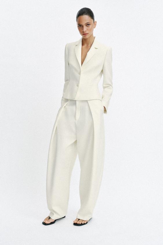 TAILORED BLAZER WITH SHOULDER PADS from Zara - $99.90