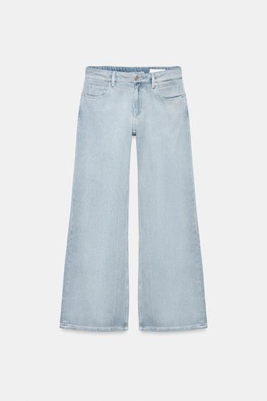 JEAN ZW COLLECTION LARGE TAILLE BASSE - Bleu moyen de Zara - Image 4