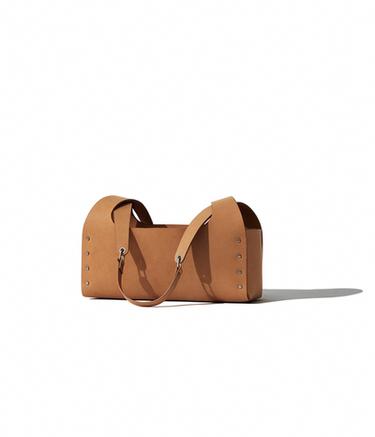 DAVID CHIPPERFIELD LEATHER BAG - Beige by Zara - Image 0