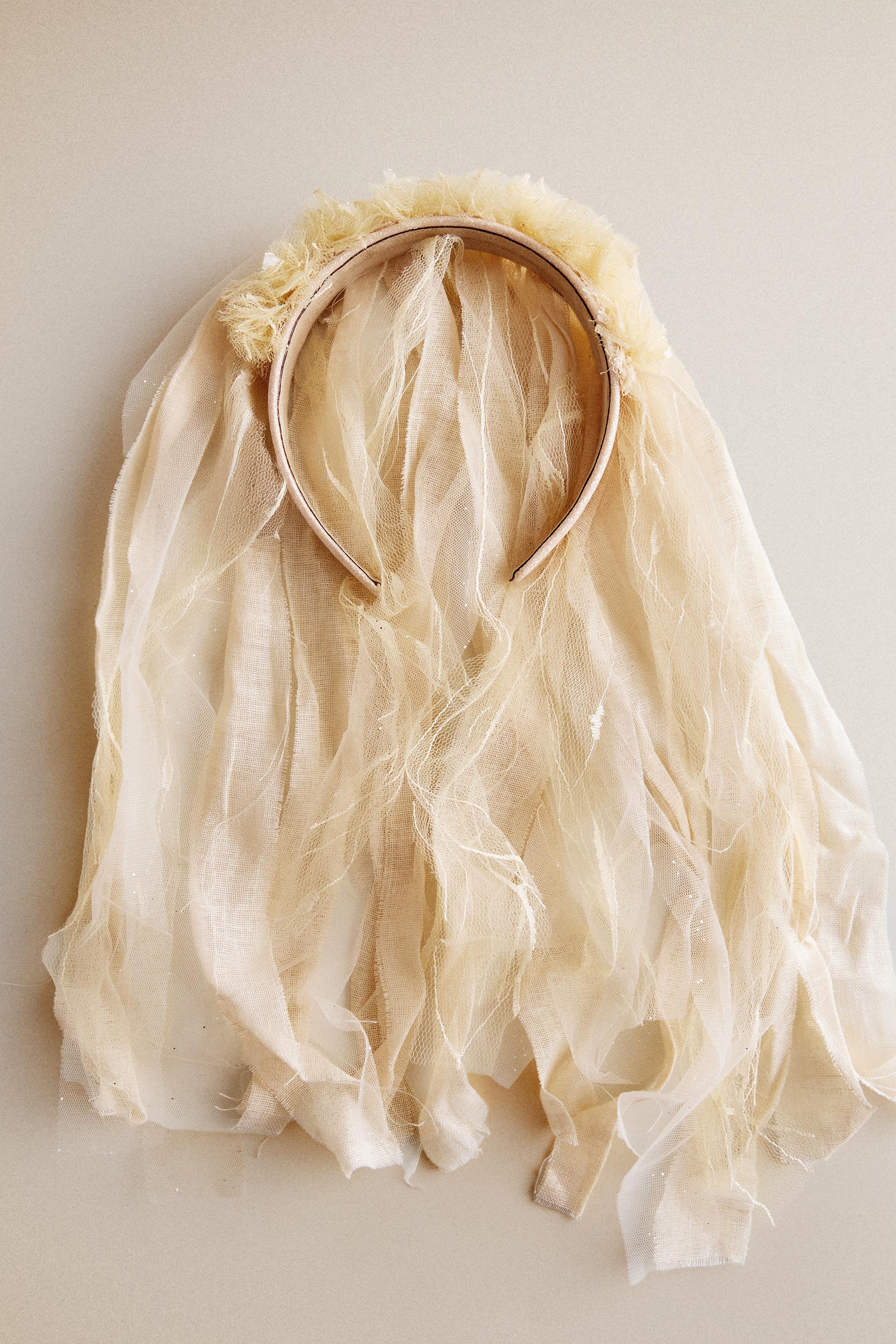 KIDS HALLOWEEN BRIDE HEADBAND