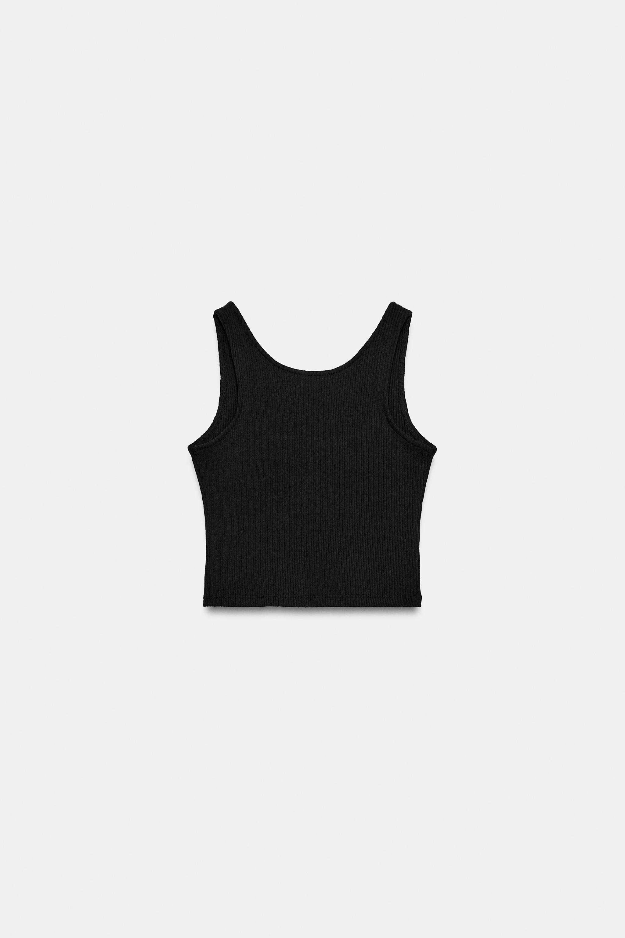 ASKILI FİTİLLİ CROP TOP - Görsel 6