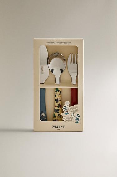 ENSEMBLE DE COUVERTS ENFANT MICKEY & MINNIE ©DISNEY (ENSEMBLE DE 3) - Multicolore de Zara - Image 4