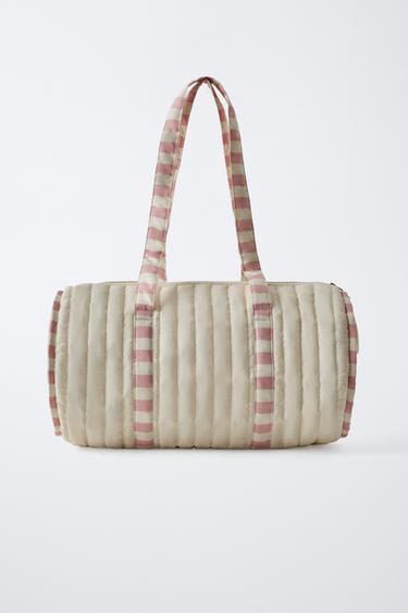 SAC BOWLING BRODÉ - Blanc écru de Zara - Image 4