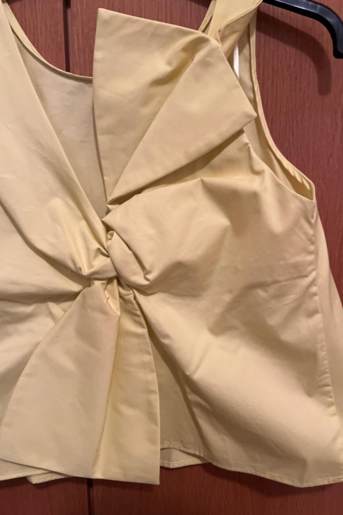 TOP WITH BOW AT THE BACK - Image 2