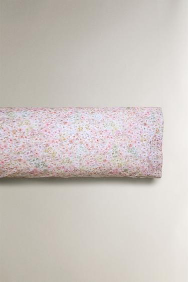 FLORAL PRINT PILLOWCASE - Pink by Zara - Image 4