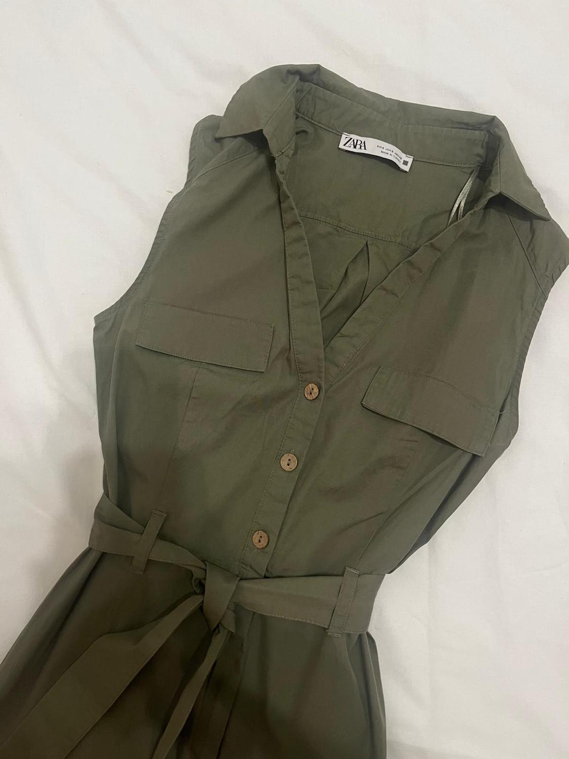 STRAIGHT-LEG CARGO JUMPSUIT - Image 4