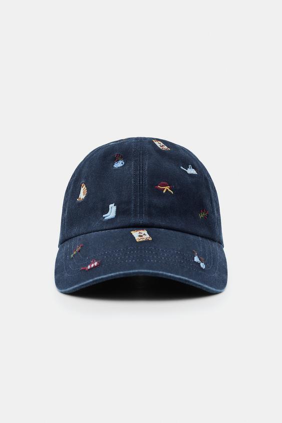 EMBROIDERED TWILL CAP