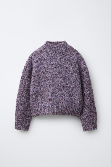 BLENDED KNIT JUMPER - Mauve by Zara
