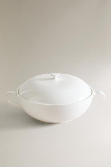 SOUPIÈRE BONE CHINA - Blanc de Zara - Image 1