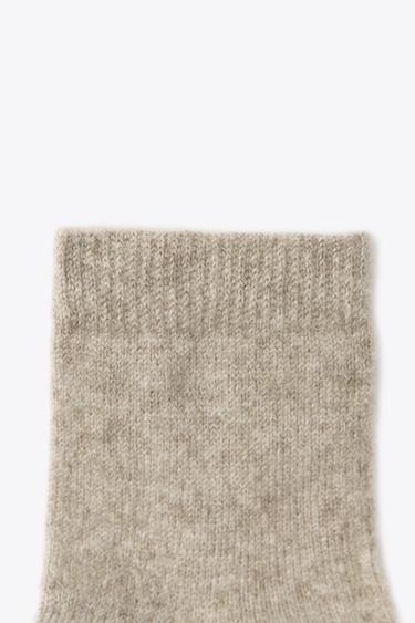 CHAUSSETTES EN CACHEMIRE - Sable de Zara - Image 2