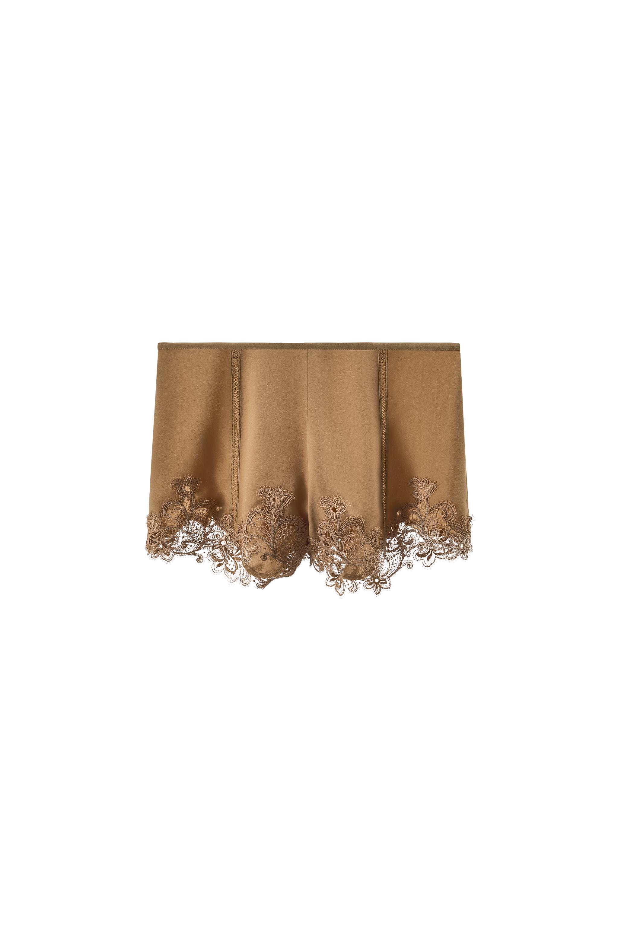 SHORTS GEORGETTE ENCAJE