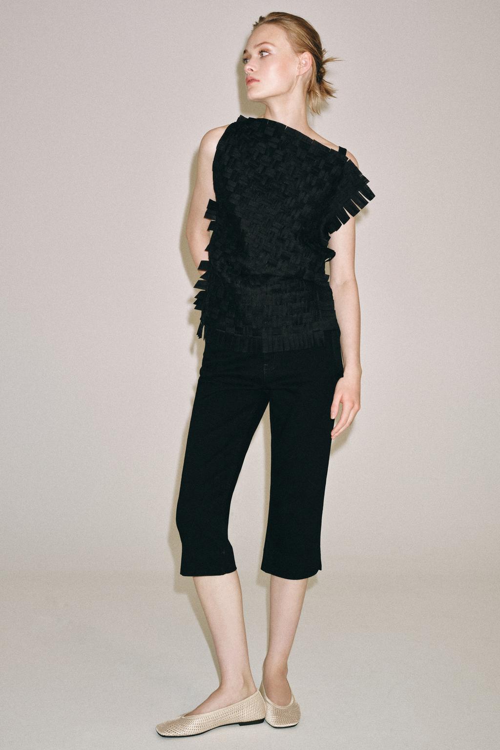 Braided Effect Ballet Flats