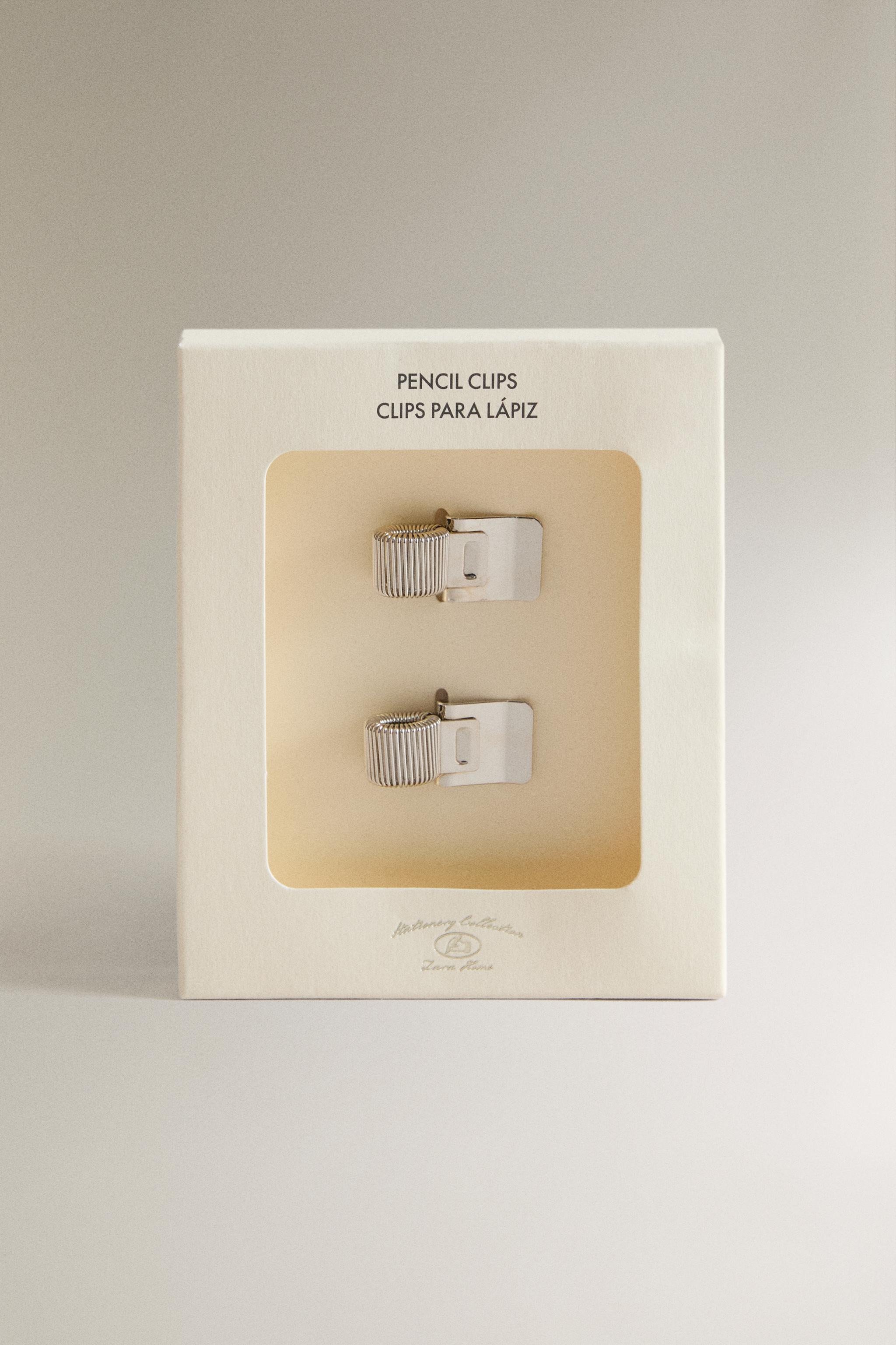 METAL PENCIL CLIPS (PACK OF 2)