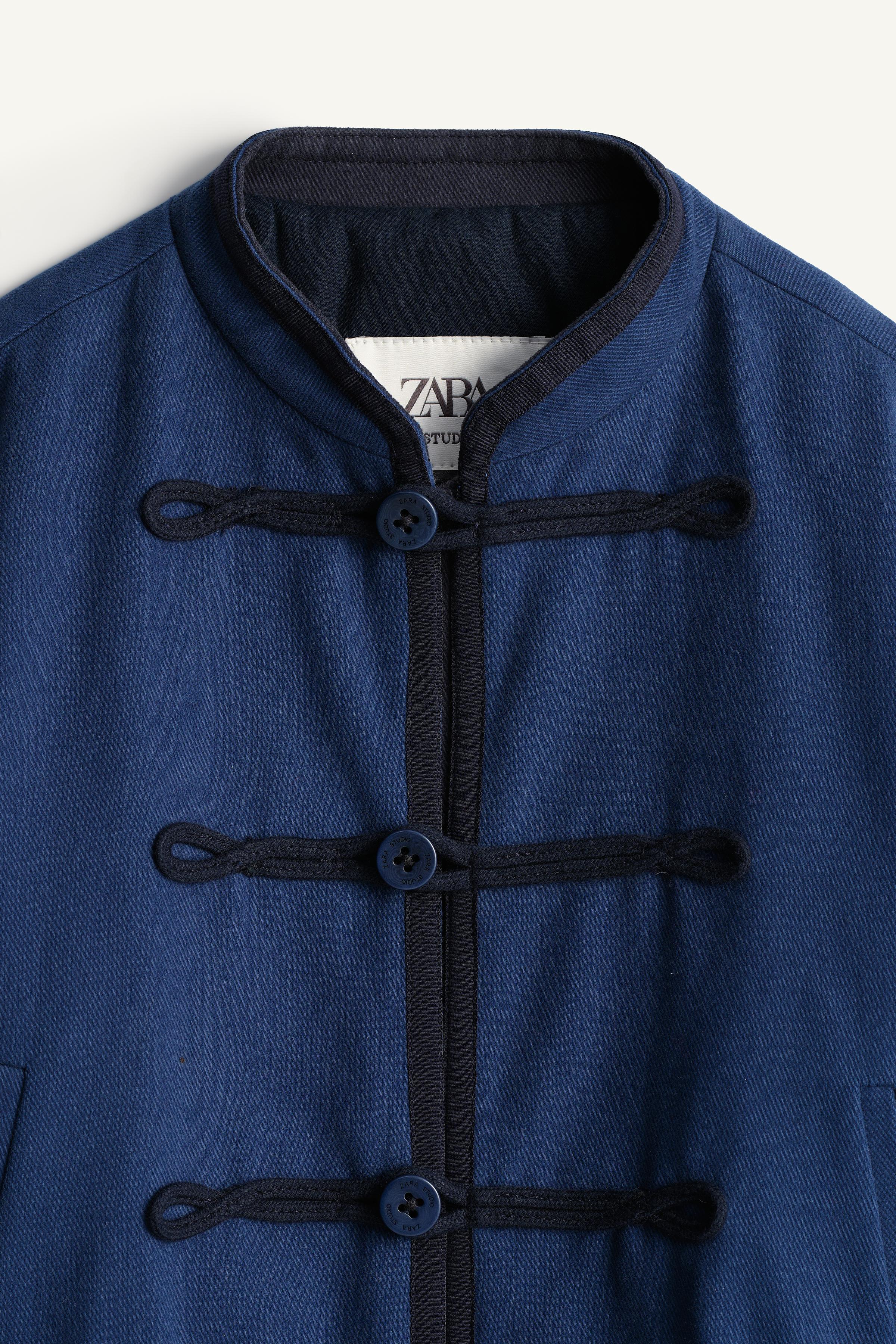 Padded Jacket with Frog Fastening Limited Edition