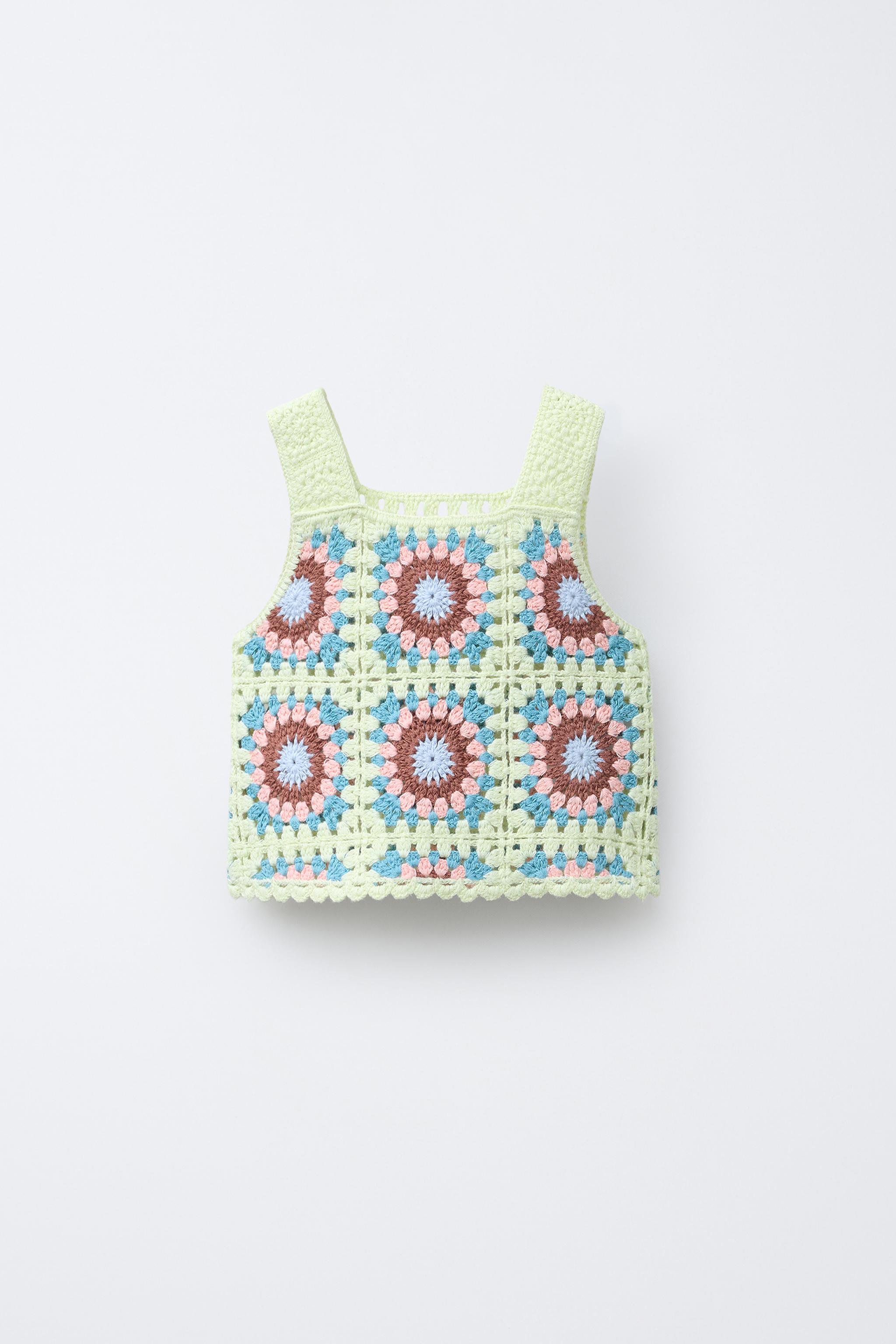 CROCHET KNIT TOP
