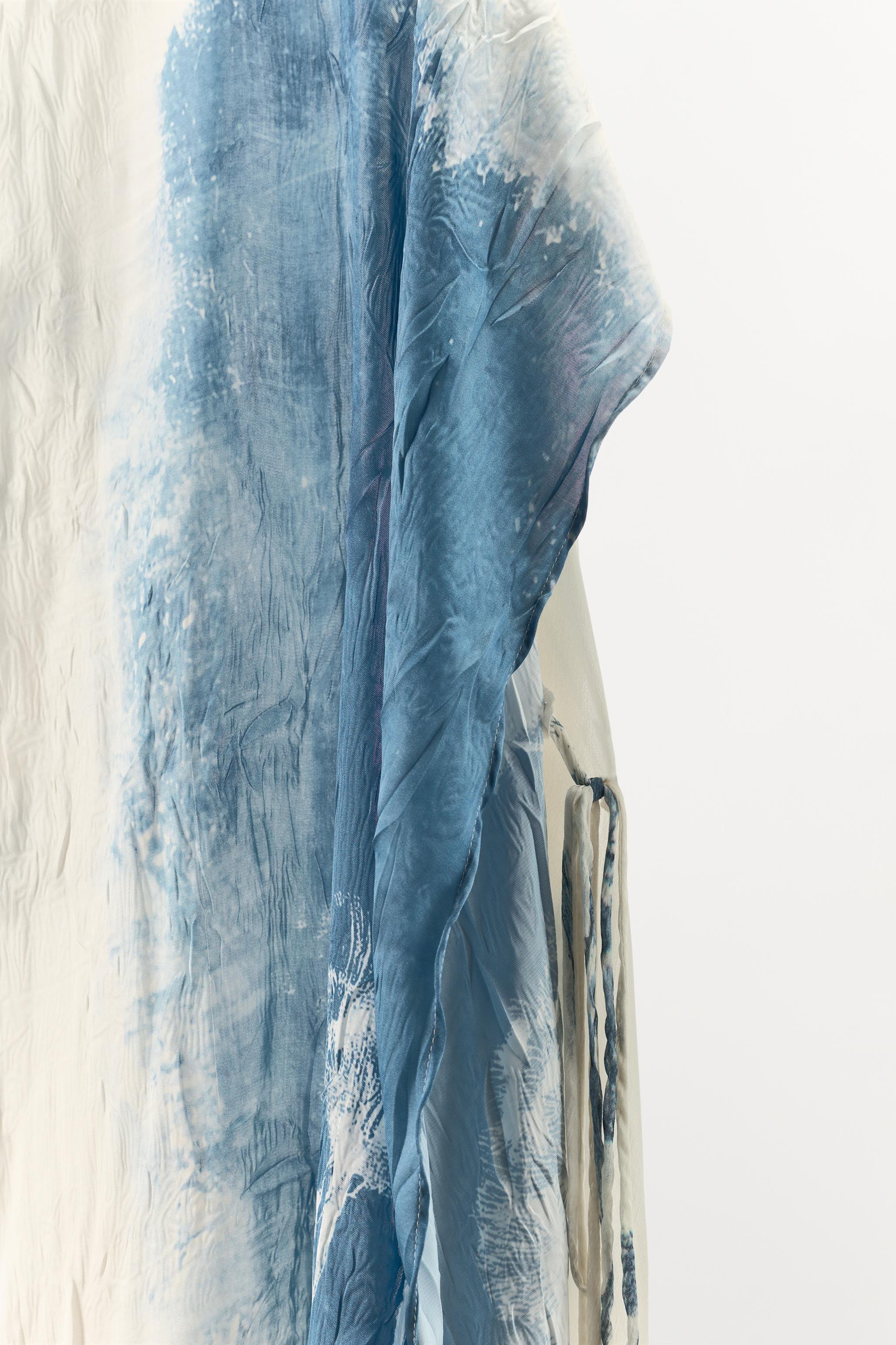 LIMITED EDITION PRINTED ASYMMETRIC TOP - Ecru | ZARA United