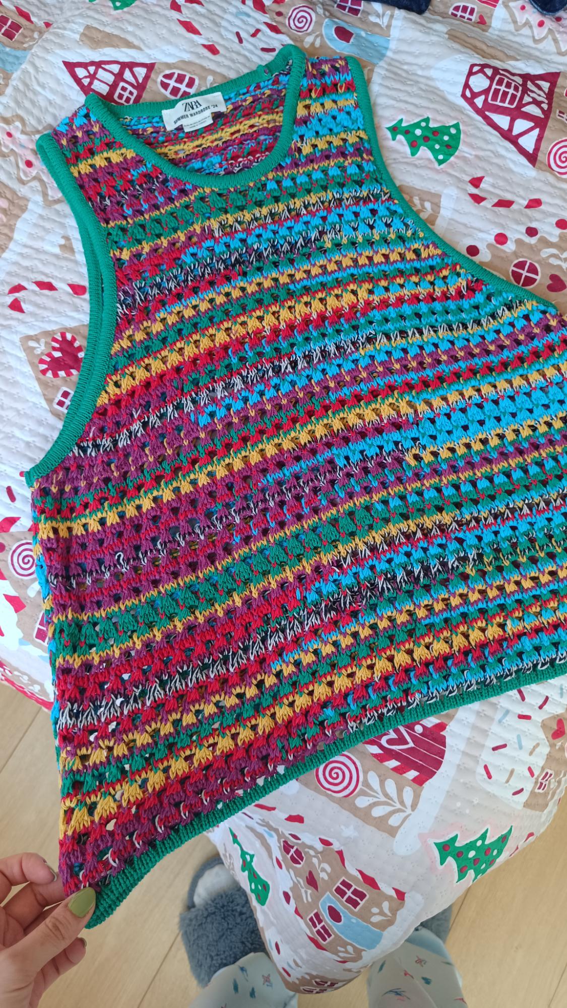 CROCHET KNIT TANK TOP - LIMITED EDITION - Image 5