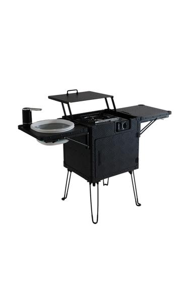 FOLDING CAMPING KITCHEN - Black by Zara