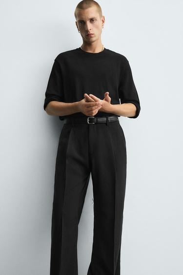 WASHED COTTON SWEATER - Black by Zara - Image 5