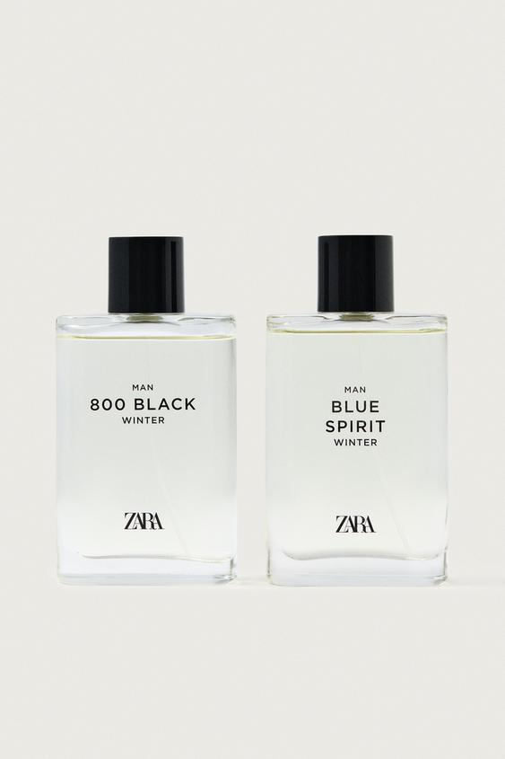 MAN 800 BLACK WINTER EDP + MAN BLUE SPIRIT WINTER EDP 2 X 90ML (3.04 FL.OZ) -  by Zara - Image 0