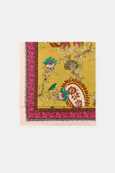 PAISLEY PRINT SCARF - Multicoloured by Zara
