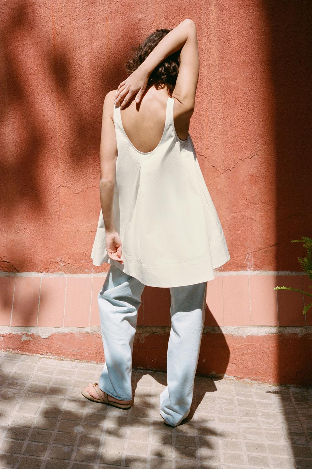 MINI POPLIN DRESS