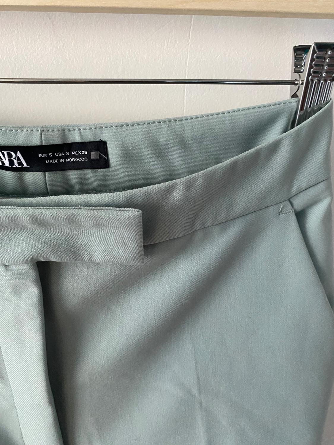 PANTALON DE COSTUME VERT DEAU - Image 3