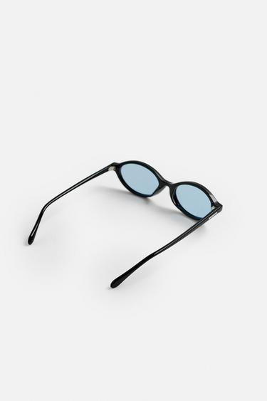 LUNETTES DE SOLEIL OVALES - Noir de Zara - Image 3