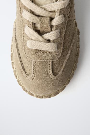 JUTE TRAINERS - Sand Brown by Zara - Image 5