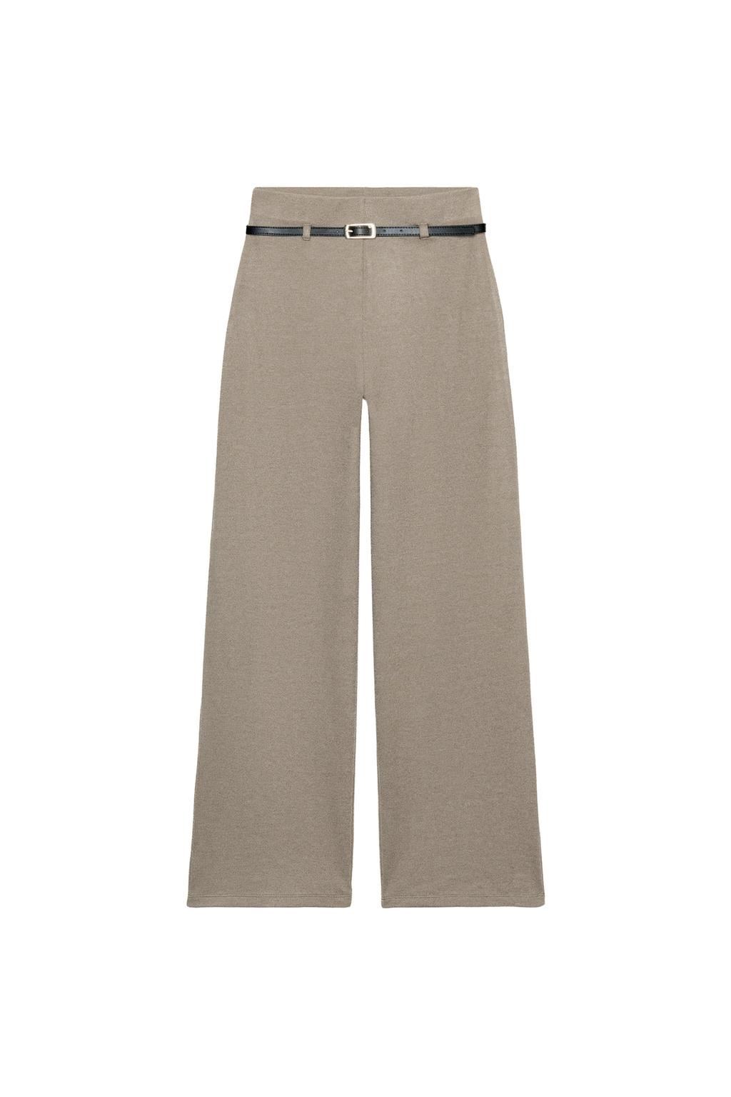BELTED PALAZZO PANTS - image 3