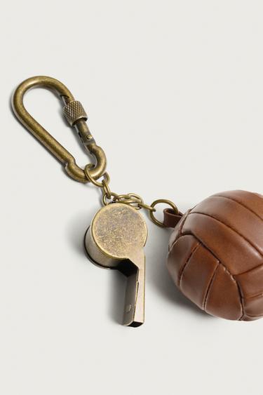 PORTE-CLÉS MULTICHARMS - Marron de Zara - Image 6