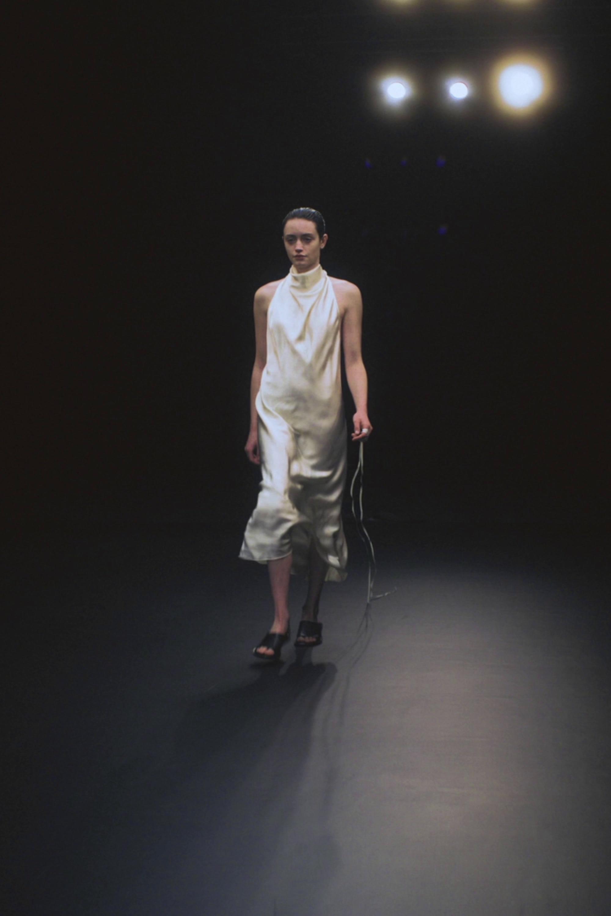 ZW COLLECTION HALTER MIDI DRESS - Ivory | ZARA United States