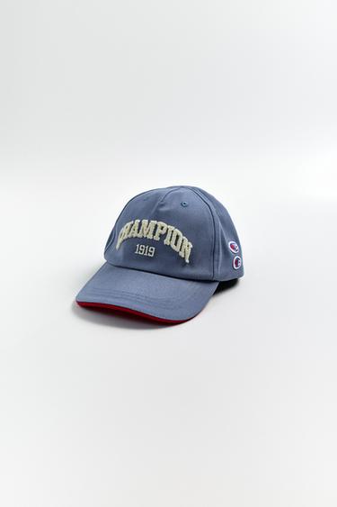 GORRA BORDADO RIZO CHAMPION ® X ZARA - Azul de Zara