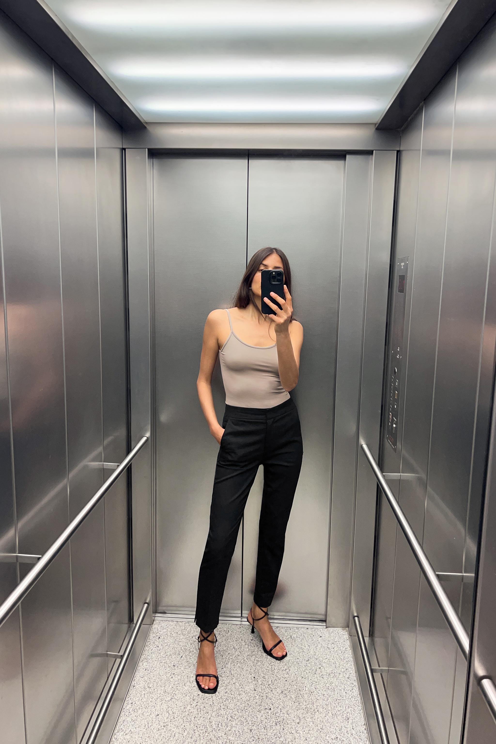 Cigarette trousers zara online