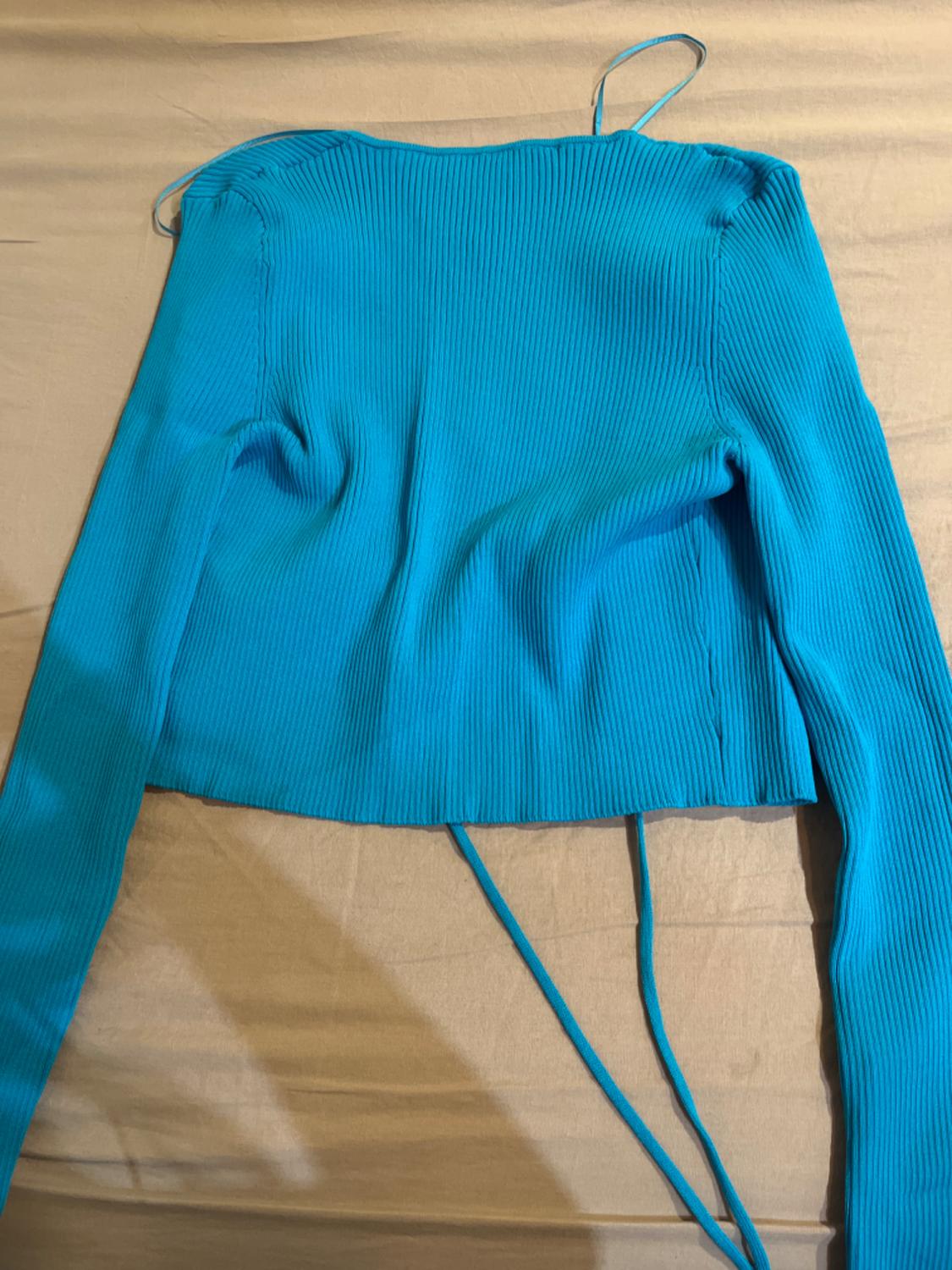 RIBBED KNIT CARDIGAN - Image 3