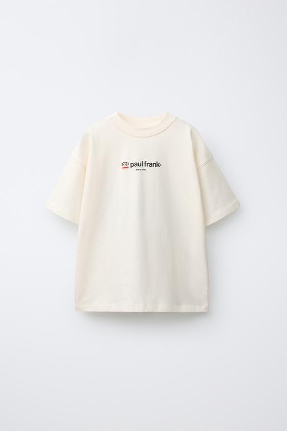 PAUL FRANK™ PRINTED T-SHIRT - Light ecru by Zara - Image 0