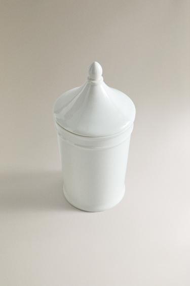 POT CÉRAMIQUE - Écru de Zara - Image 1