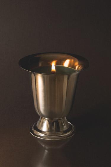 (160 G) BASILICUM CUP SCENTED CANDLE - М'ятний Zara